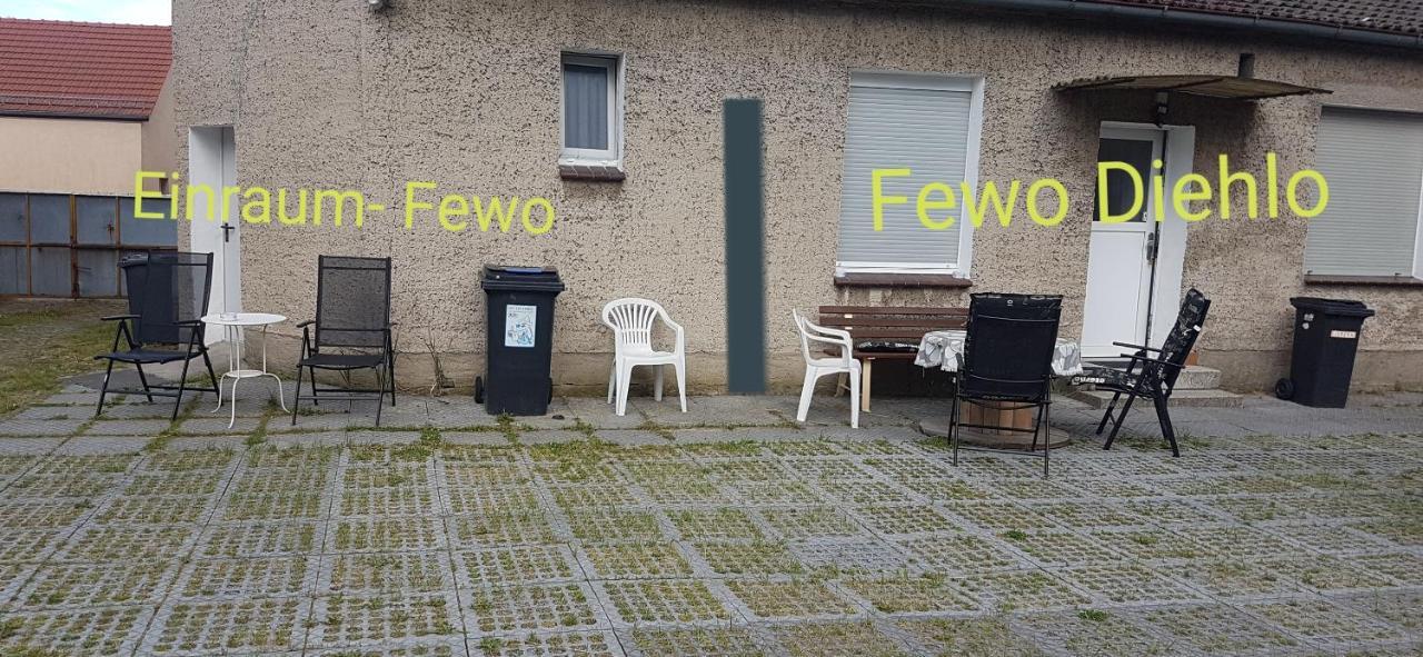 Einraum-Ferienwohnung 46M2 Eisenhuettenstadt-Diehlo Exteriör bild